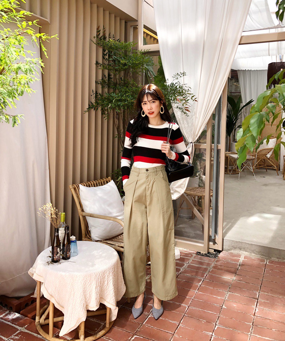 Chẳng thể diện váy vóc thường xuyên vào mùa lạnh thì các nàng công sở đã có 4 mẫu quần chuẩn thanh lịch này