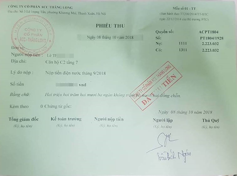 Cư dân chung cư cao cấp ở Hà Nội bị cắt điện, nước vì treo băng rôn tố chủ đầu tư?