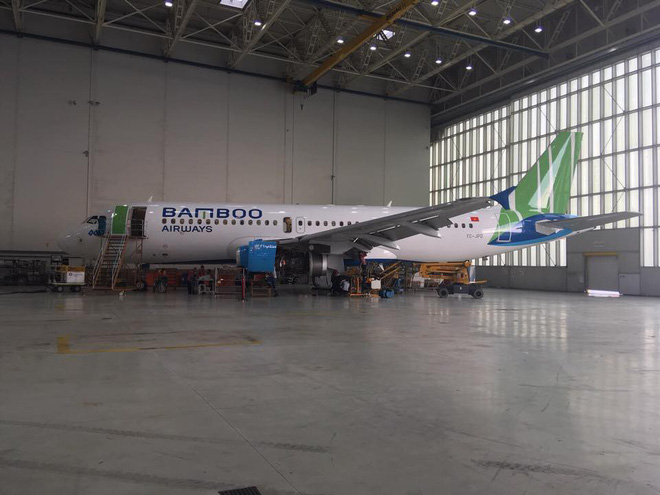 Lộ diện hình ảnh máy bay của Bamboo Airways