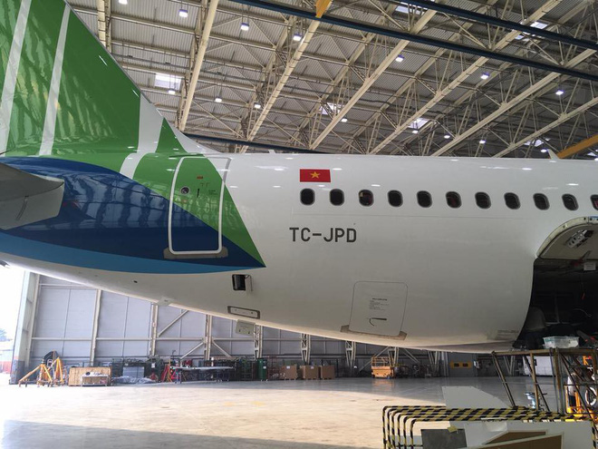 Lộ diện hình ảnh máy bay của Bamboo Airways
