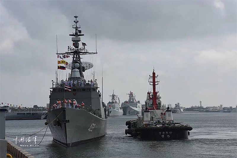 Ảnh Tàu 015 - Trần Hưng Đạo uy dũng trên đất Trung Quốc