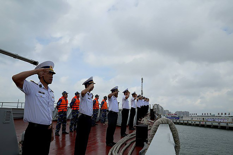 Ảnh Tàu 015 - Trần Hưng Đạo uy dũng trên đất Trung Quốc