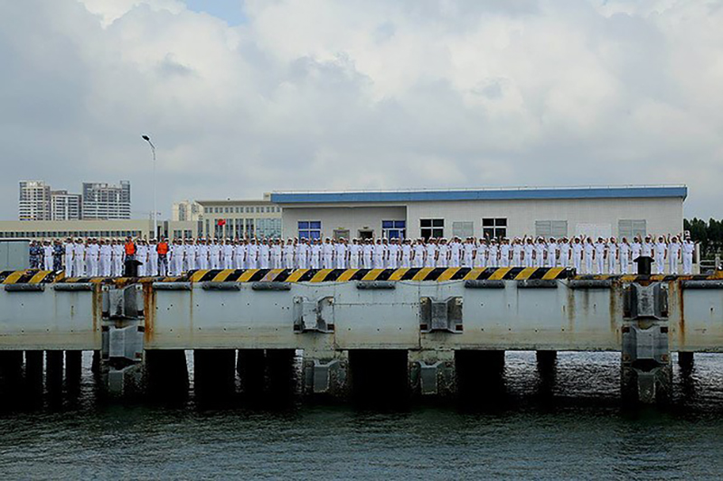 Ảnh Tàu 015 - Trần Hưng Đạo uy dũng trên đất Trung Quốc