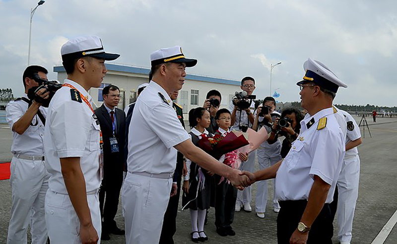 Ảnh Tàu 015 - Trần Hưng Đạo uy dũng trên đất Trung Quốc