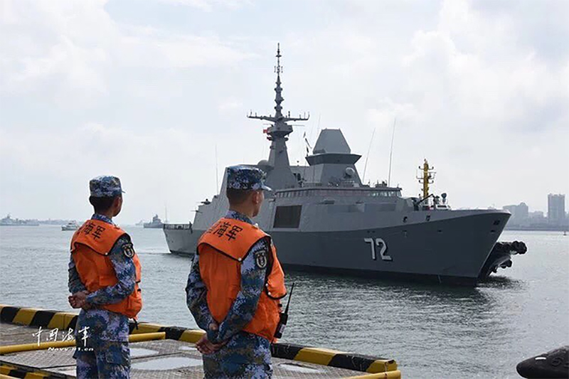 Ảnh Tàu 015 - Trần Hưng Đạo uy dũng trên đất Trung Quốc