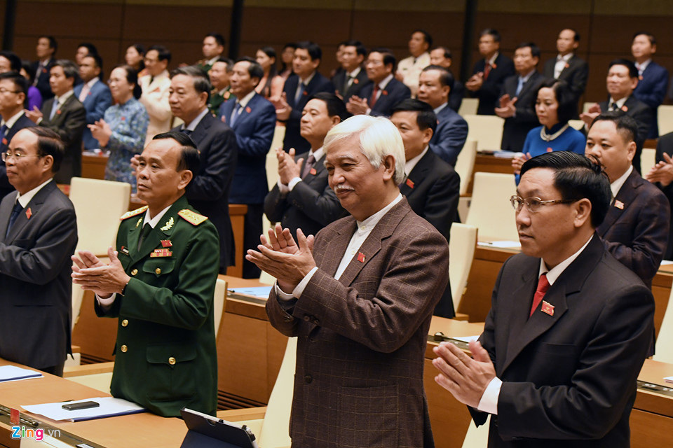 Tổng bí thư Nguyễn Phú Trọng trong ngày đắc cử Chủ tịch nước