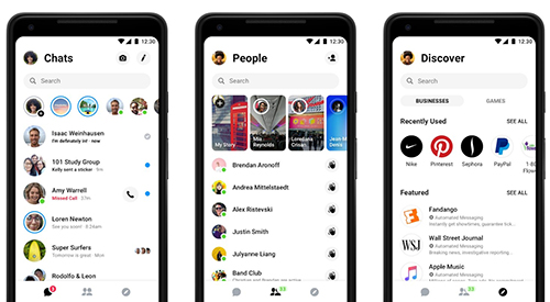 Facebook làm mới ứng dụng Messenger