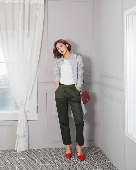 Cả tuần mặc đẹp cùng các kiểu váy áo sơ mi