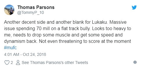 CĐV tìm ra mấu chốt khiến Lukaku chơi tệ ở MU