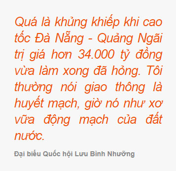 Cao tốc 34.500 tỷ: ‘Giao thông là huyết mạch mà như xơ vữa động mạch’