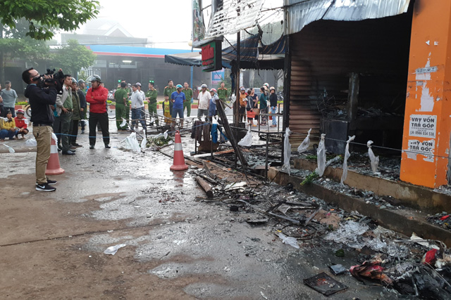 Nghi vấn án tình trong vụ cháy cửa hàng hoa 2 cô gái tử vong?