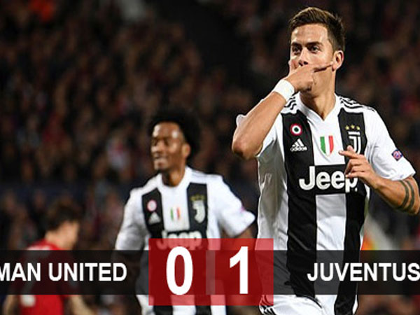 Dybala lập công, Juventus hạ gục M.U ngay tại Old Trafford