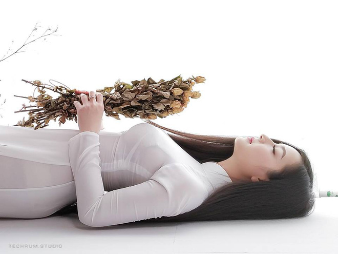 Cô gái được mệnh danh Thiên thần áo dài đáp trả dân mạng sau cáo buộc sửa nát mặt