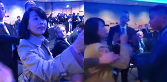 Nhà báo Trung Quốc tát tình nguyện viên ở Anh sắp hầu tòa