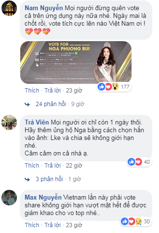 Fan kêu gọi bình chọn giúp Phương Nga lọt Top 10 Chung kết Hoa hậu Hòa Bình Quốc tế tối nay Fan kêu gọi bình chọn giúp Phương Nga lọt Top 10 Chung kết Hoa hậu Hòa Bình Quốc tế tối nay