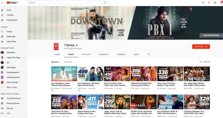 Ông hoàng YouTube PewDiePie sắp bị hạ bệ và kênh YouTube làm được điều này khiến ai nấy đều bất ngờ