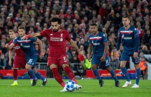 Salah phá kỷ lục tồn tại 70 năm của Liverpool