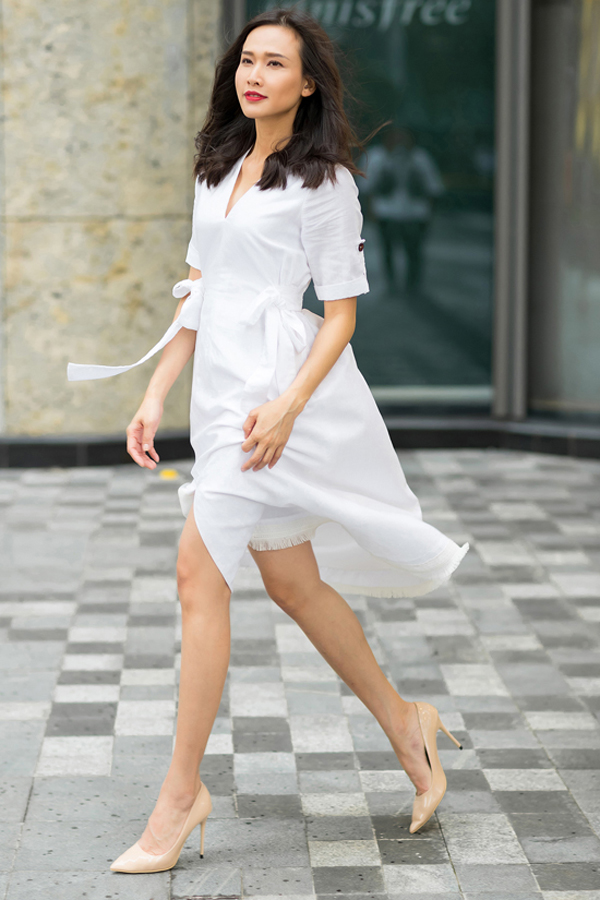 Chọn váy mùa thu đẹp như sao Việt