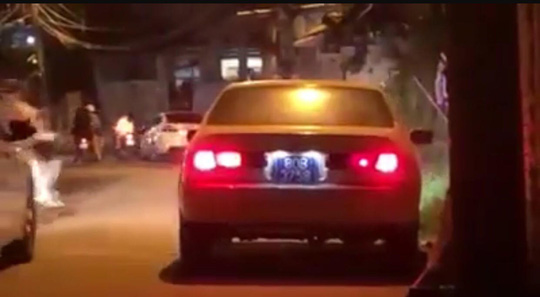 Xe biển số xanh 80B giả gây náo loạn TP.HCM bị tạm giữ