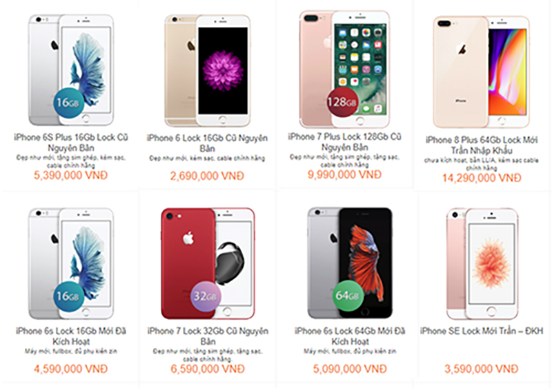 iPhone khóa mạng không còn được ưa chuộng vì đắt