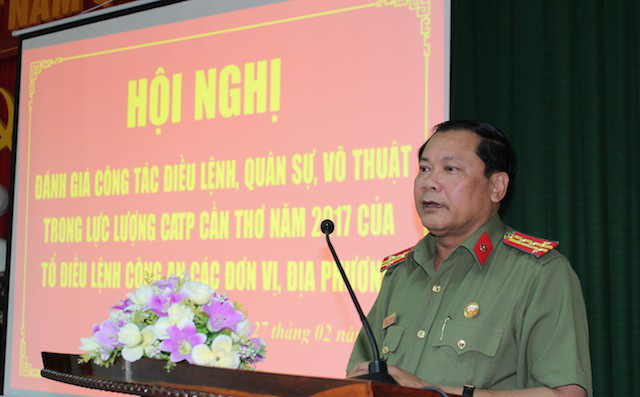 Đại tá Nguyễn Văn Thuận giữ chức Giám đốc Công an Cần Thơ