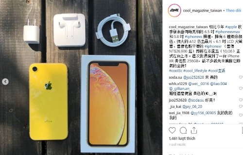 iPhone Xr bắt đầu tới tay người dùng toàn thế giới