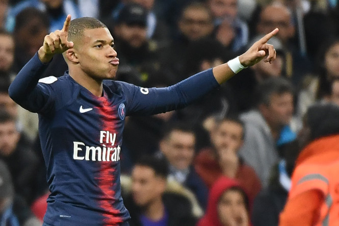Mbappe giúp PSG nhấn chìm Marseille trong trận ‘Siêu kinh điển’ Pháp