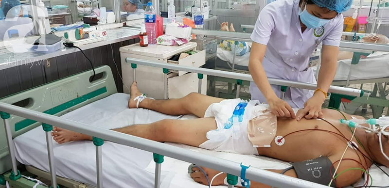 Người đàn ông sống sót thần kỳ sau 27 ngày điều trị vì bị cưa máy cắt ngang bụng kinh hoàng