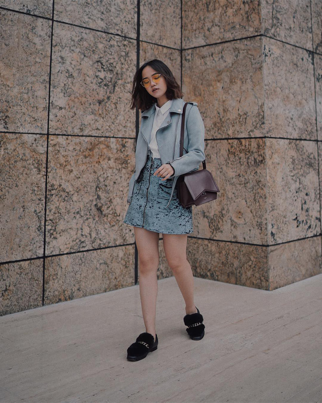 15 set đồ cho thấy áo khoác da là item chất nhất, nàng nào diện lên cũng thời thượng và quyến rũ hơn hẳn