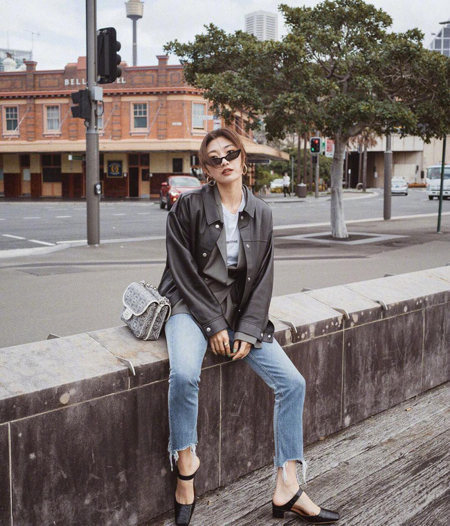 15 set đồ cho thấy áo khoác da là item chất nhất, nàng nào diện lên cũng thời thượng và quyến rũ hơn hẳn