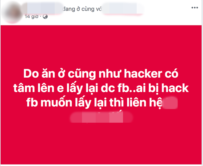 Cảnh báo khẩn cấp: Liên tiếp Facebook của nhiều người nổi tiếng bị hack sau 1 đêm, phải bỏ hàng chục triệu đồng để chuộc lại