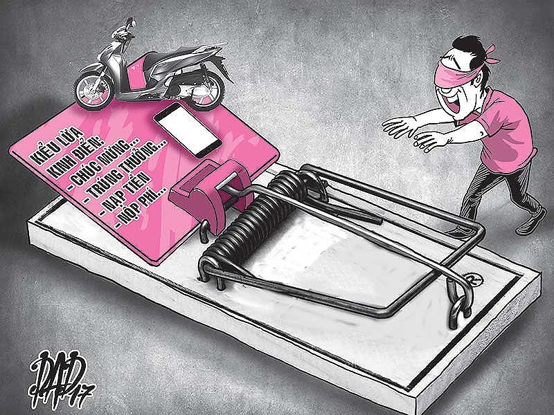 Thanh niên ‘bay’ gần 60 triệu vì… trúng thưởng qua Facebook