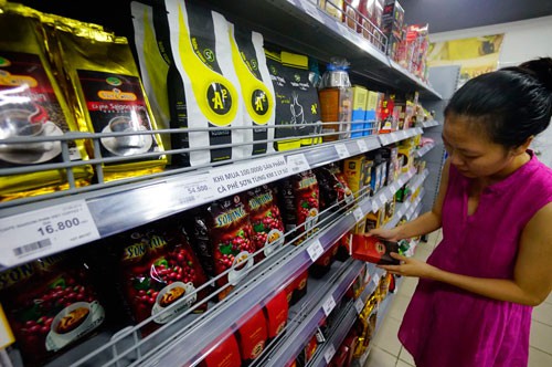 Nở rộ cà phê rang xay nguyên chất