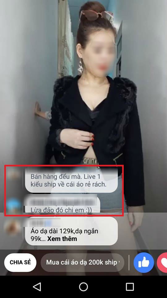 Cô nàng cẩn trọng xem hết livestream mới mua áo khoác, nào ngờ vẫn dính chiếc giẻ lau si-đa vừa xù lông vừa bẩn