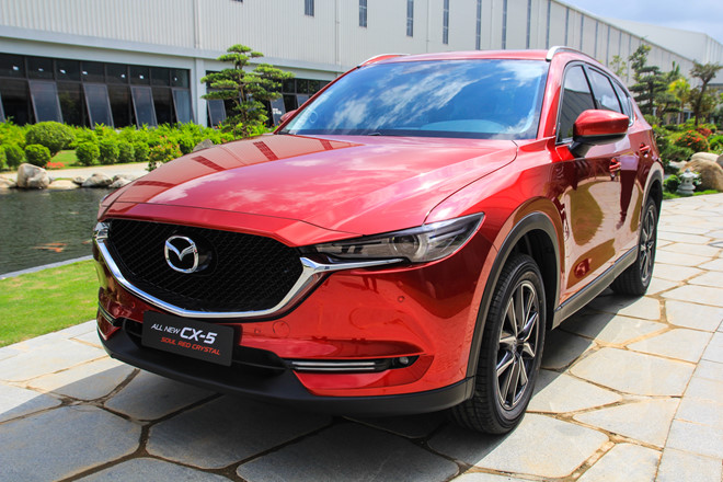Mazda CX-5 thêm 3 màu mới ở Việt Nam, giá bán không đổi