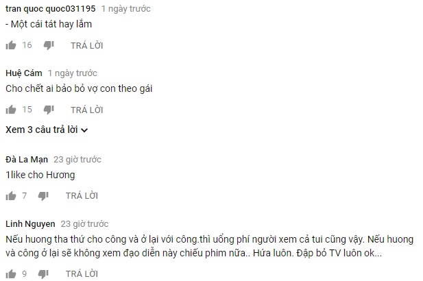 Gạo nếp gạo tẻ: Fan hả hê khi Hương trả lại cho Công cái tát lật mặt hệt như cách cô từng nhận
