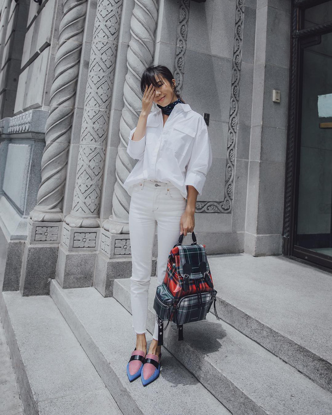 Nếu muốn diện những set đồ trắng toàn tập thật đẹp và tôn dáng thì các nàng không thể bỏ qua 3 tips dưới đây