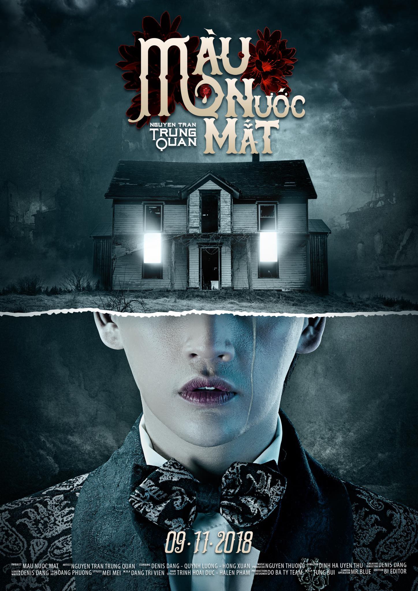 Phim The Haunting Of Hill House đang hot, Nguyễn Trần Trung Quân bị tố đạo nhái poster trắng trợn