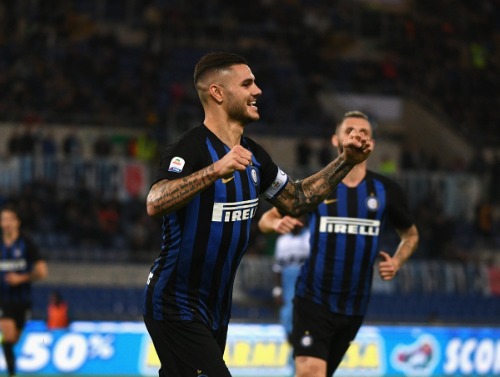 Icardi lập cú đúp, Inter vượt Napoli lên thứ hai Serie A