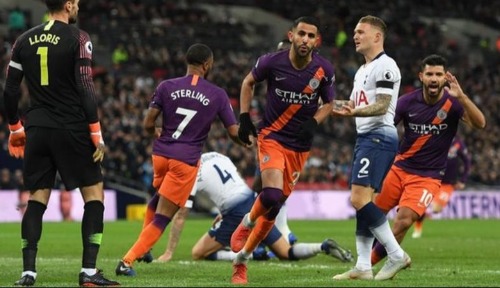 Man City đánh bại Tottenham, trở lại ngôi đầu Ngoại hạng Anh