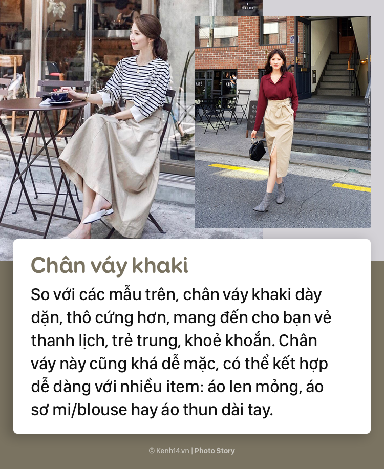 Những kiểu chân váy xinh ngất ngây, đầy sang chảnh, độc quyền cho ngày lạnh Những kiểu chân váy xinh ngất ngây, đầy sang chảnh, độc quyền cho ngày lạnh