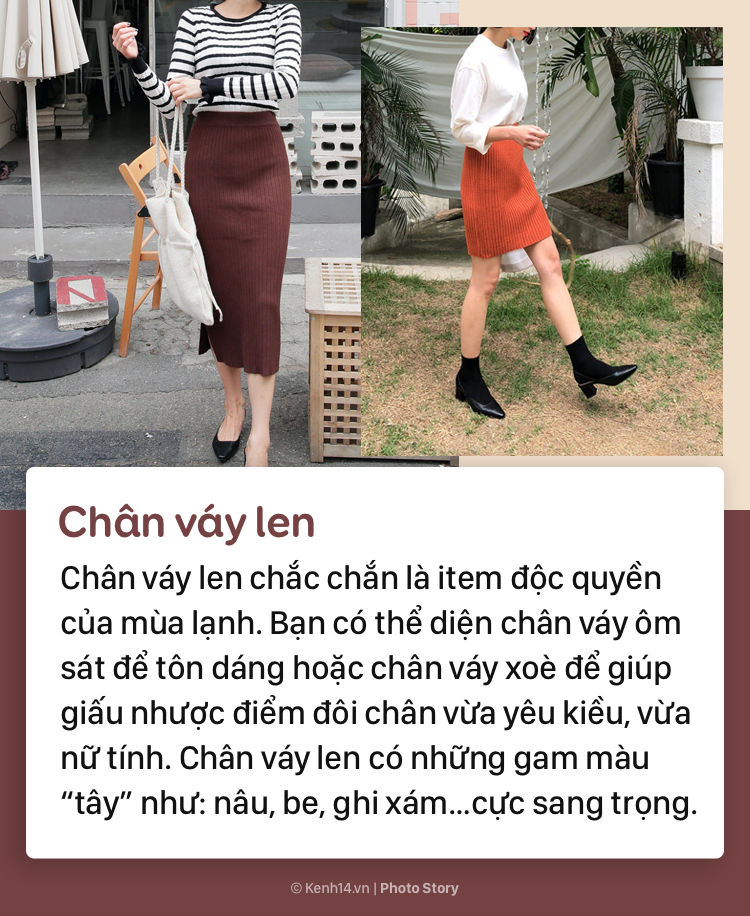 Những kiểu chân váy xinh ngất ngây, đầy sang chảnh, độc quyền cho ngày lạnh Những kiểu chân váy xinh ngất ngây, đầy sang chảnh, độc quyền cho ngày lạnh