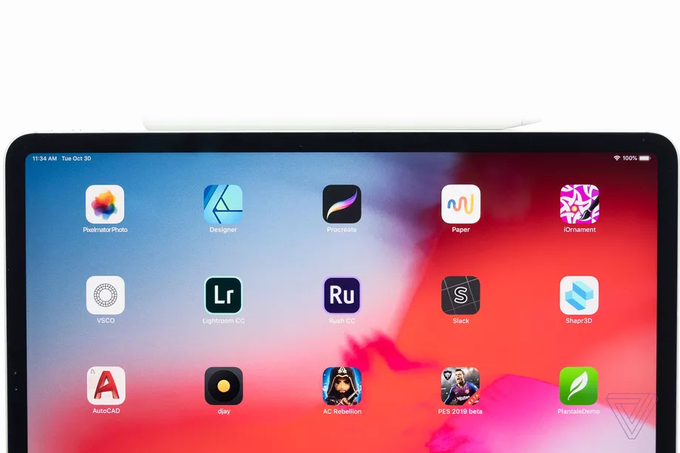 Ảnh thực tế iPad Pro 2018 viền siêu mỏng