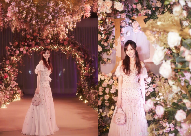 Đường Yên - La Tấn công khai ảnh cưới đẹp như cổ tích