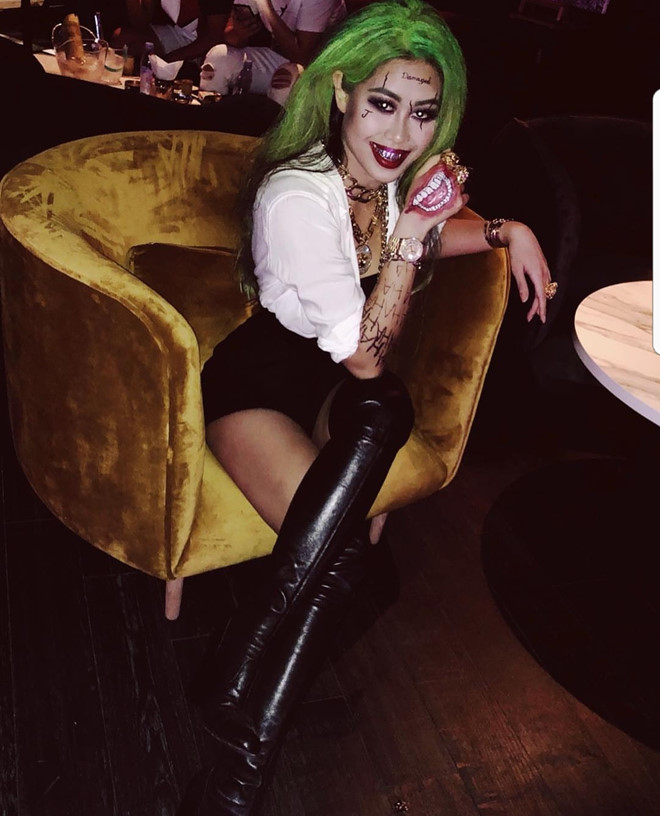 Vợ chồng Tăng Thanh Hà và dàn sao Việt hóa trang Halloween