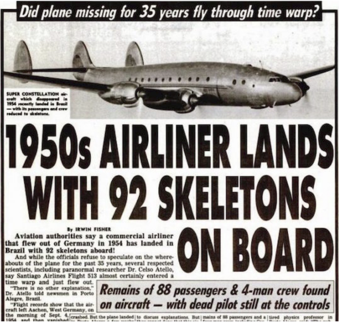 Sự thật về chiếc máy bay mất tích trở về với 92 bộ xương