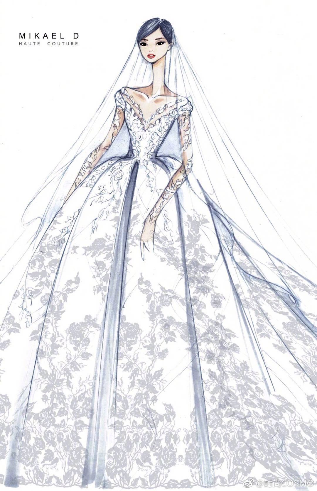 Cận cảnh váy cưới của Đường Yên: lộng lẫy như công chúa, tốn hơn 5.000 giờ thực hiện và ẩn chứa bí mật bất ngờ