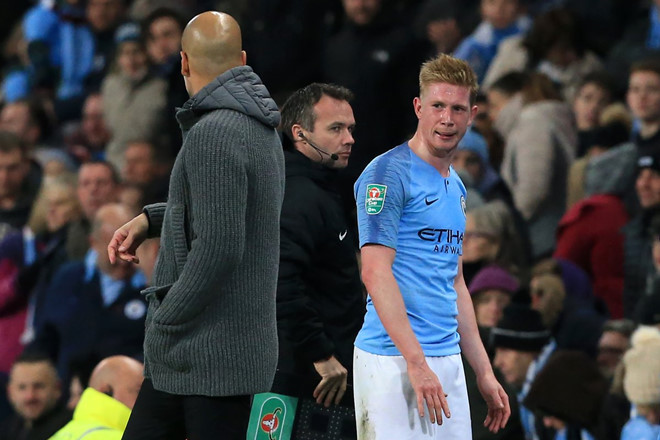 De Bruyne nghỉ 1 tháng, lỡ trận derby thành Manchester
