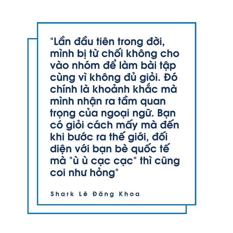 Shark Lê Đăng Khoa: Hiểu việc học quan trọng thế nào nên dù kinh doanh gì cũng quyết tâm quay lại đầu tư vào giáo dục