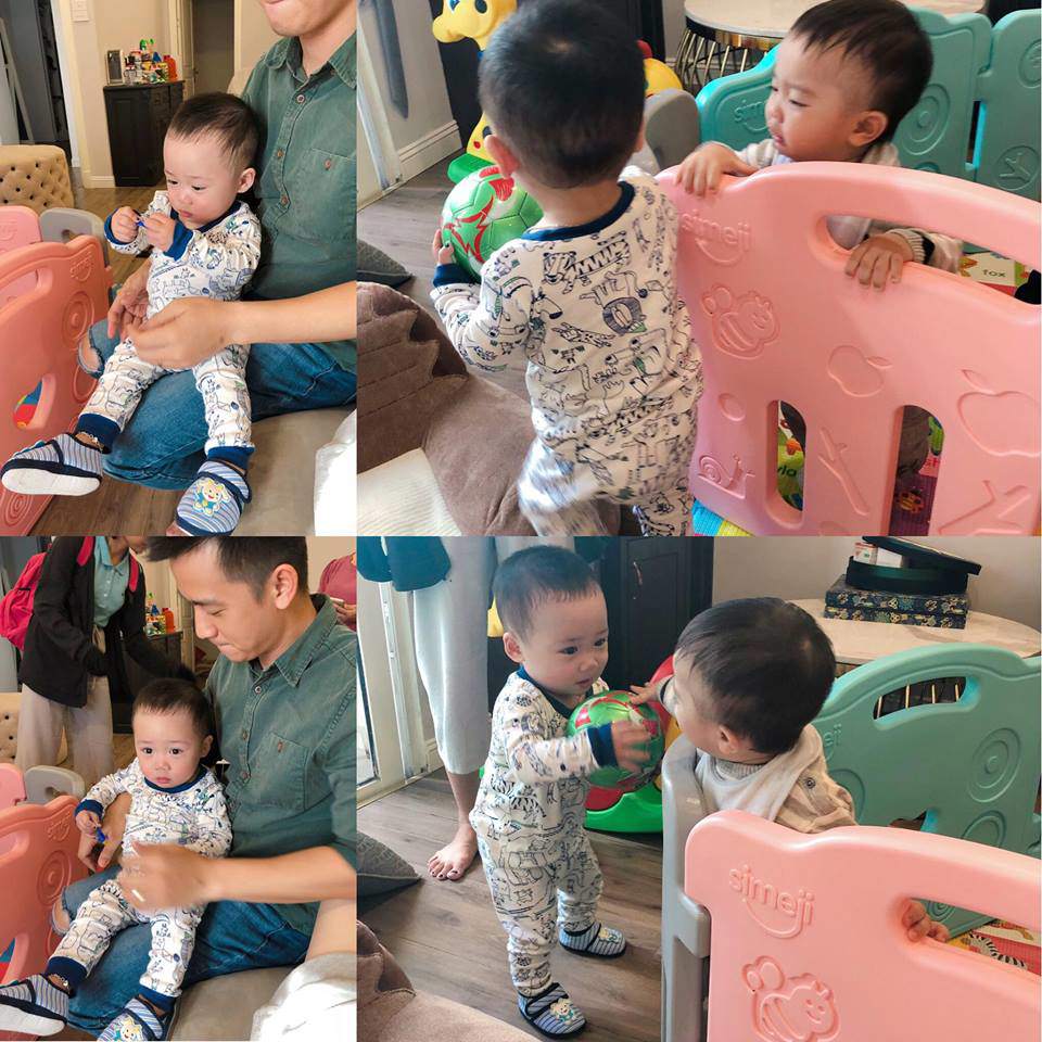 Sau khi ôm con bỏ đi, hotgirl Bella xuất hiện nhưng cư dân mạng lại phát hiện điểm đáng ngờ trên tay bé